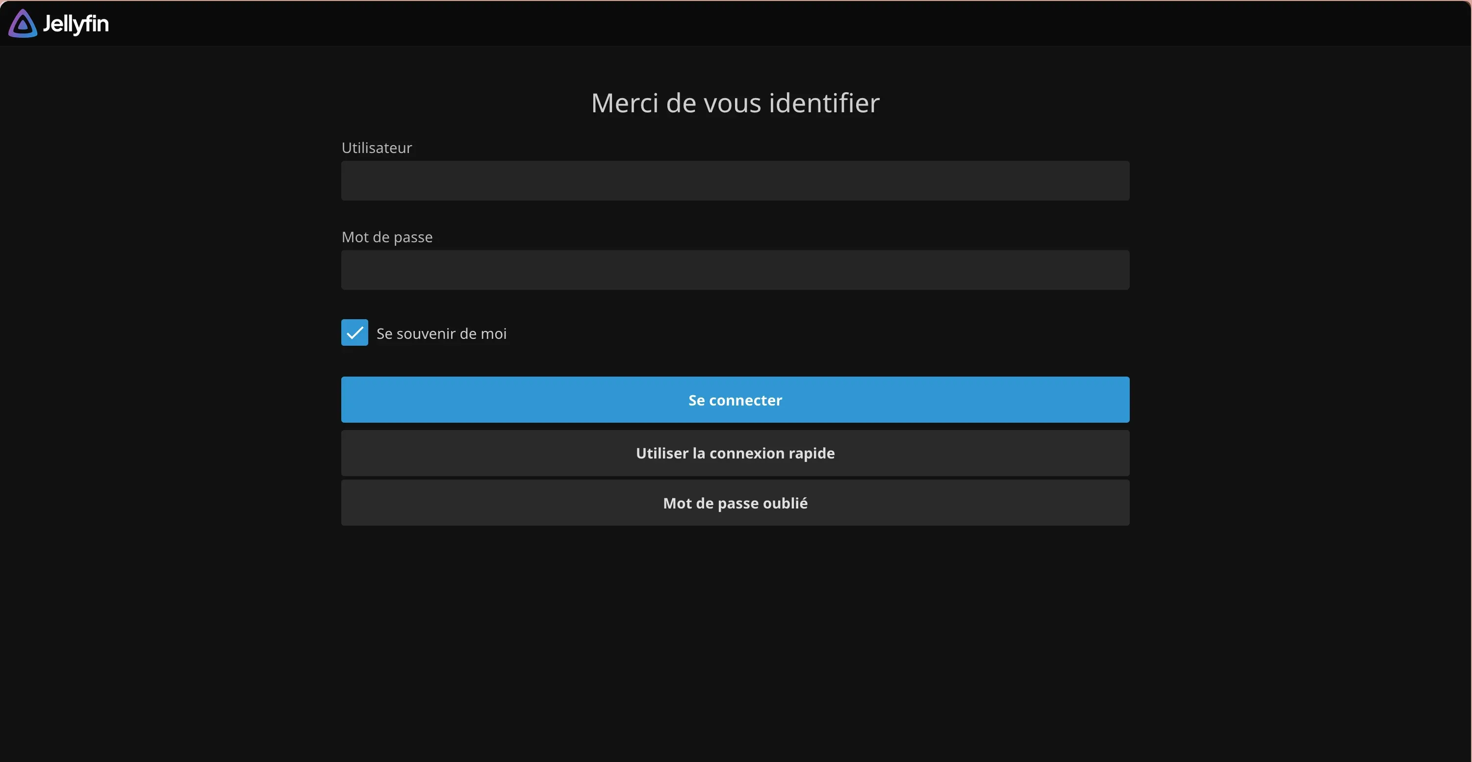 Capture d'écran — Jellyfin vs Plex vs Emby Le match