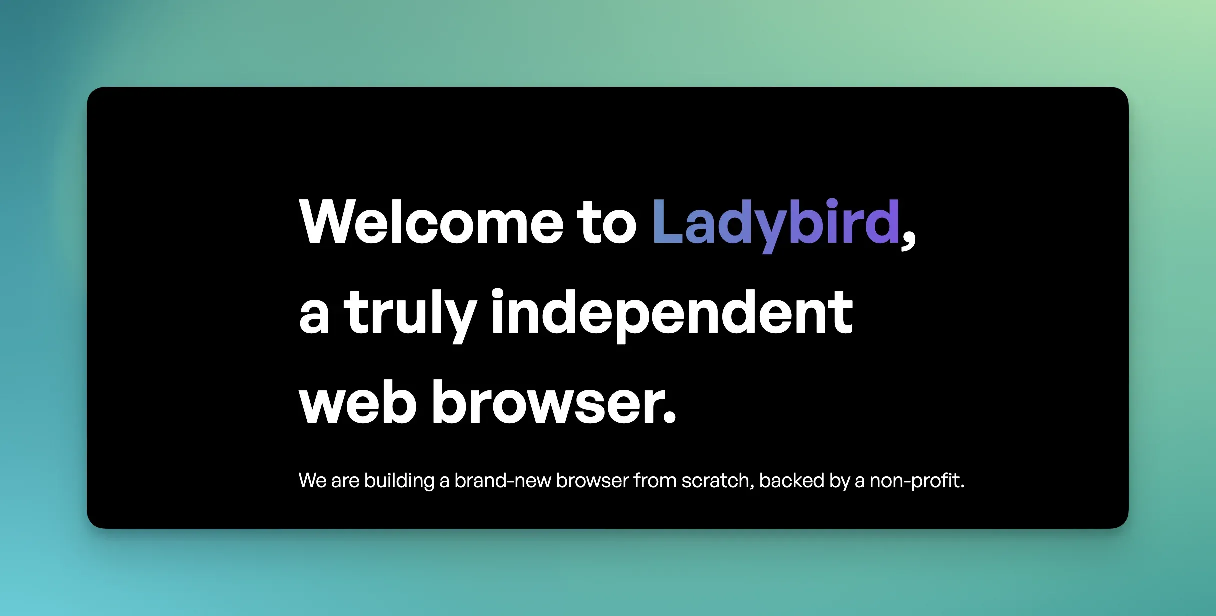 Illustration — Ladybird Browser